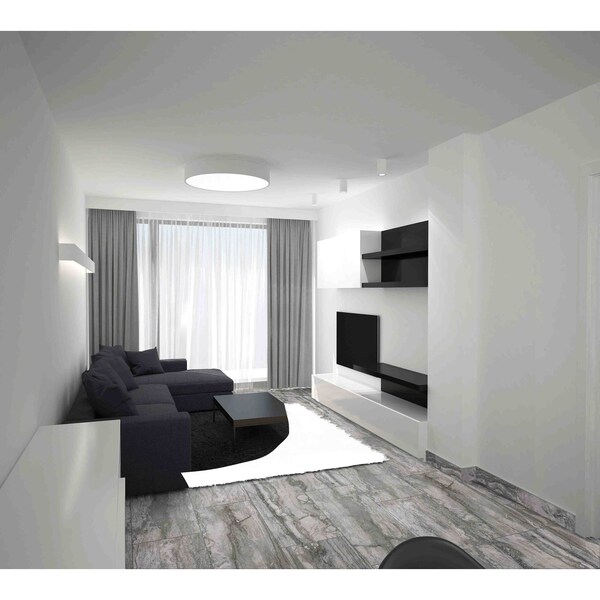 Msi Bernini Carbone Bullnose SAMPLE Porcelain Wall Tile - ZOR-PT-TR-0114-SAM