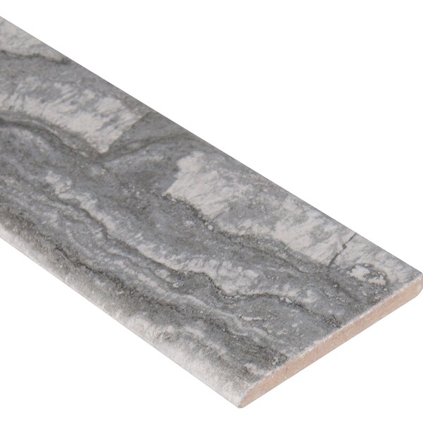 Msi Bernini Carbone Bullnose SAMPLE Porcelain Wall Tile - ZOR-PT-TR-0114-SAM