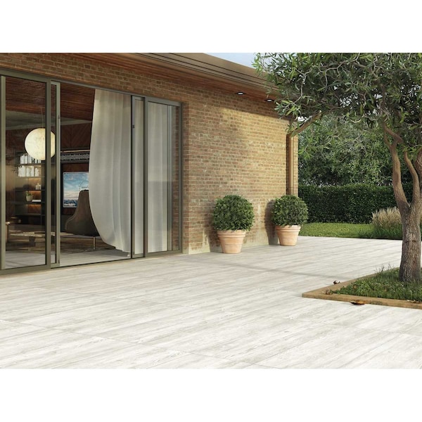 Msi Caldera Blanca SAMPLE Matte Porcelain Paver Floor Tile - ZOR-LSC-0108-SAM