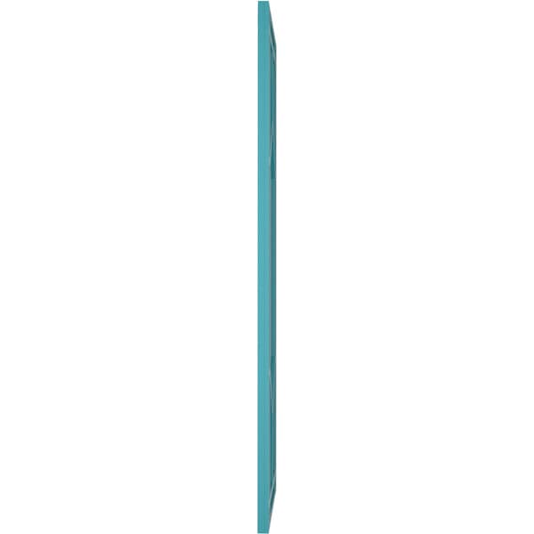 Ekena Millwork True Fit PVC Shaker Fixed Mount Shutters, Antigua, 12W x 63H, PR - TFP001SK12X063AN