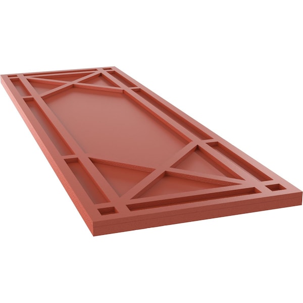 Ekena Millwork True Fit PVC Bungalow Fixed Mount Shutters, Colorful Leaves, 18W x 74H, PR - TFP001BG18X074CL