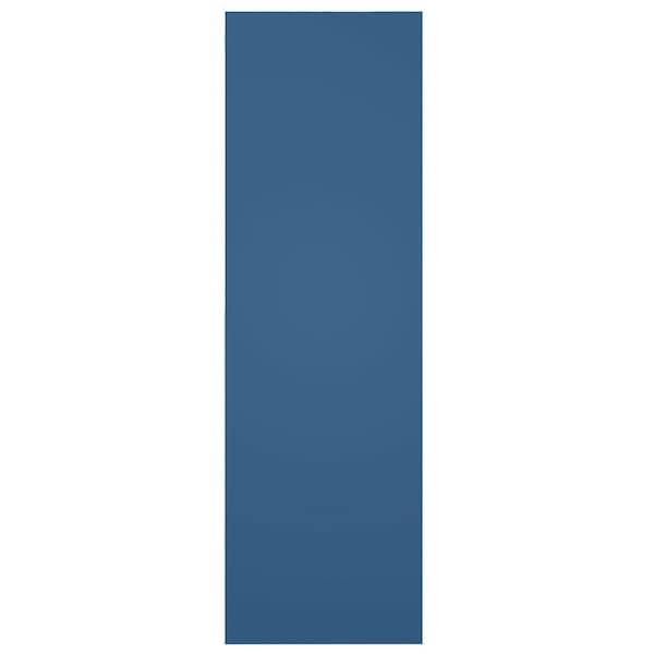 Ekena Millwork True Fit PVC Two Equal Flat Panel Shutters, Sojourn Blue, 15W x 39H, PR - TFP101FPF15X039HB