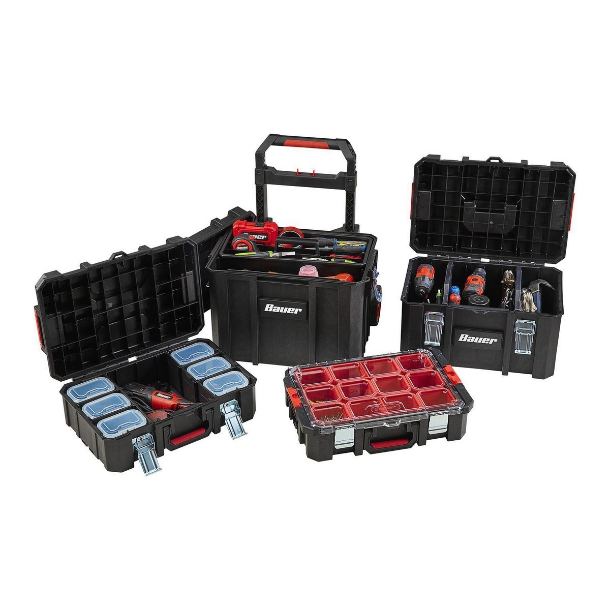 Caja de herramientas modular pequeña de Bauer - 58510
