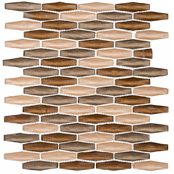 Andova Tiles SAMPLE Rhapsody 25 x 25 Glass Novelty Mosaic Wall Tile - SAM-ANDRHA538