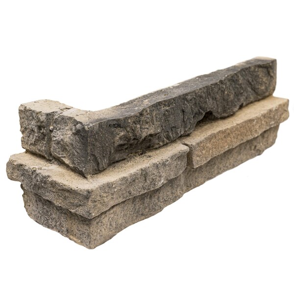 Msi Rockford Multi Corners Pattern Varying Length Natural Concrete corner Wall Tile - ZOR-PNL-0180