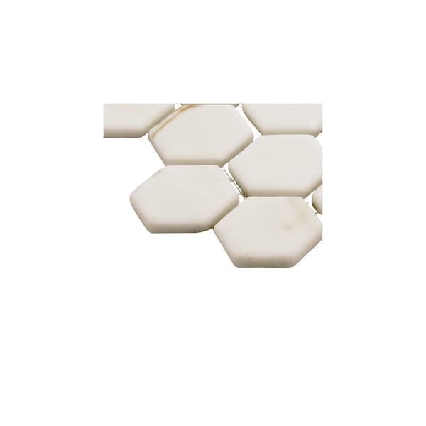 Daltile Uptown Glass 1in Hexagon Mosaic, 16.92 SQFT Per Carton, 18PK - UP241HEXMS1P