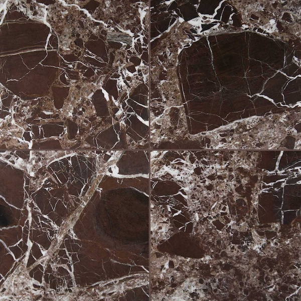 Msi Rosso Levanto SAMPLE Polished Marble Floor And Wall Tile - ZOR-NS-0081-SAM