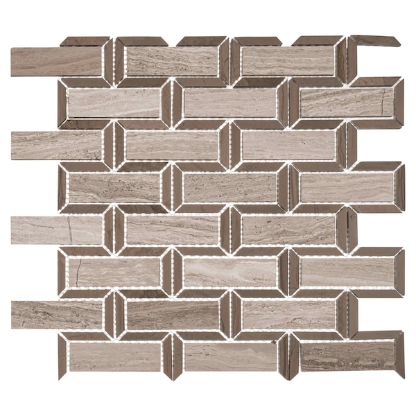 Andova Tiles ANDOVA TILES Turret Natural Stone Mosaic Pattern Wall Tile - ANDTUR211