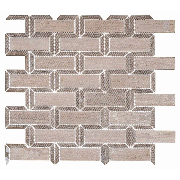 Andova Tiles ANDOVA TILES Turret Natural Stone Mosaic Pattern Wall Tile - ANDTUR211