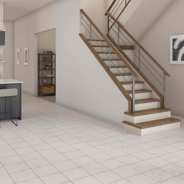 Daltile Core Fundamentals Platinum 12'' x 12'' Floor Tile 16.72 SQFT Per Carton, 17PK - CT76SQ1212MTJJ1