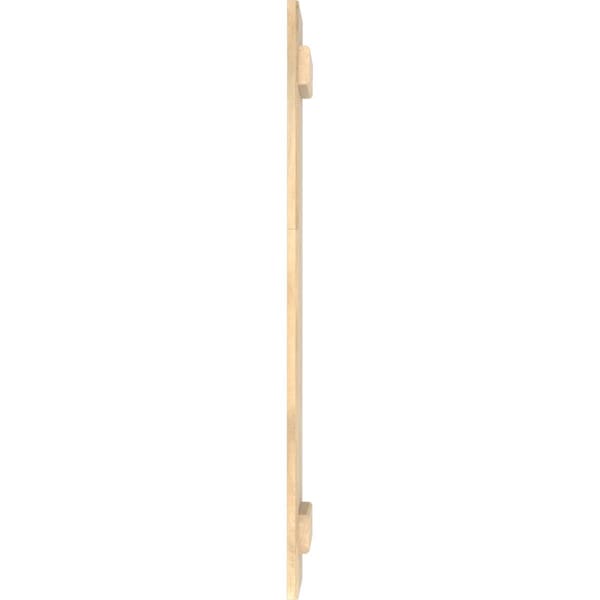 Ekena Millwork Americraft 2-Board (2 Batten) Exterior Real Wood Joined Board-n-Batten Shutters, ARW101BB207X71UNH, PR - ARW101BB207X71UNH