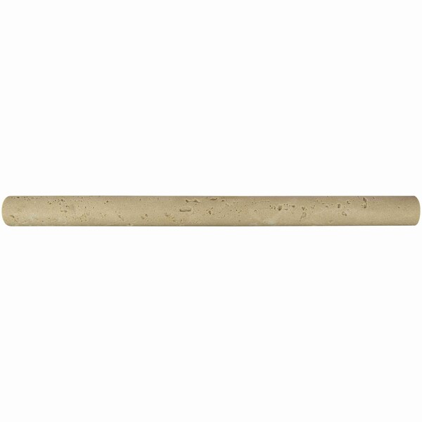 Msi Chairo Pencil Molding 0.75 in. x 12 in. Honed Engineered Stone Marble Wall Tile, 20PK - ZOR-MD-0508