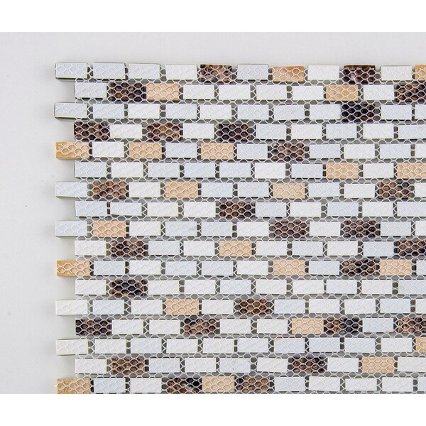 Andova Tiles SAMPLE Tino 038 x 075 Natural Stone Mosaic Wall  Floor Tile - SAM-ANDTIN114