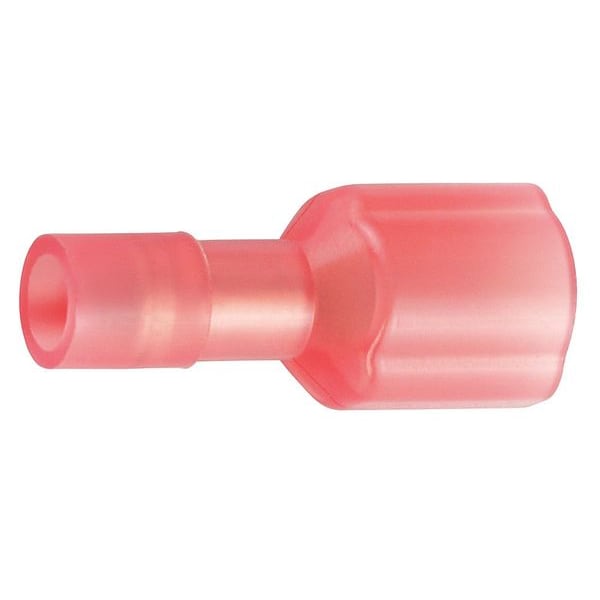 Desconexión macho Power First, Rojo, 22-16AWG, Paquete de 100 - 24C846