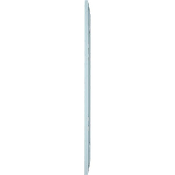 Ekena Millwork True Fit PVC Hastings Fixed Mount Shutters, Peaceful Blue, 12W x 68H, PR - TFP001HS12X068SB