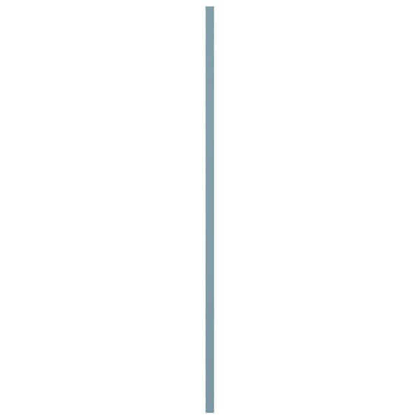 Ekena Millwork True Fit PVC Hastings Fixed Mount Shutters, Peaceful Blue, 12W x 68H, PR - TFP001HS12X068SB