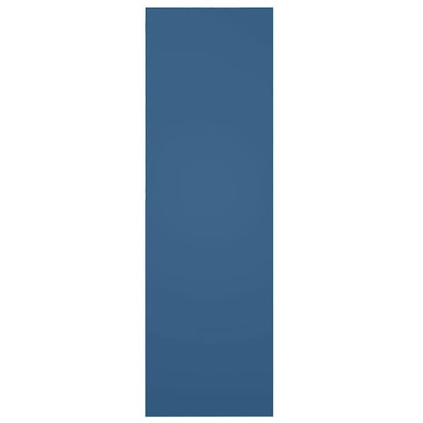 Ekena Millwork True Fit PVC Two Equal Raised Panel Shutters, Sojourn Blue, 12W x 76H, PR - TFP101RPF12X076HB