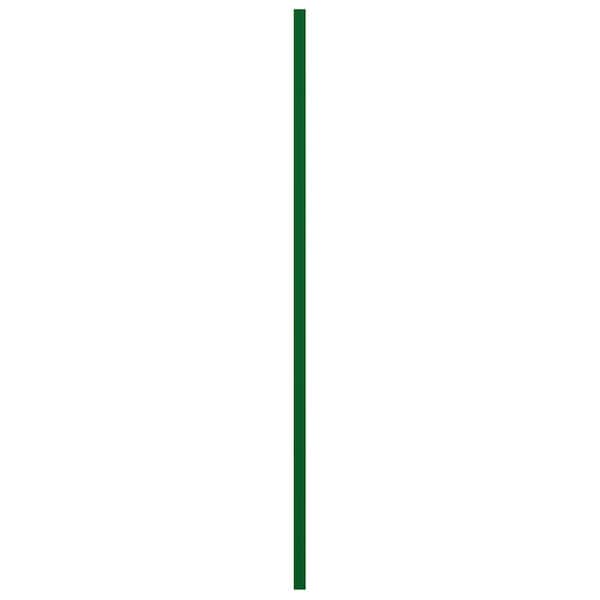 Ekena Millwork True Fit PVC San Juan Capistrano Mission Style Fixed Mount Shutters, Viridian Green, 15W x 80H, PR - TFP001SJ15X080HG