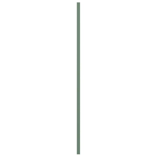 Ekena Millwork True Fit PVC Single X-Board Farmhouse Fixed Mount Shutters, Track Green, 15W x 26H, PR - TFP001FH15X026TG