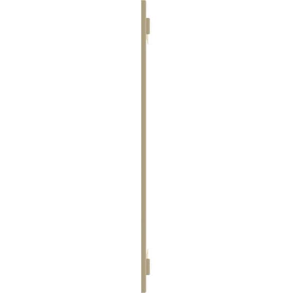 Ekena Millwork True Fit PVC, Two Board Joined Board-n-Batten Shutters, Natural Twine, 10 3/4W x 77H, PR - TFP101BBF11X077NT