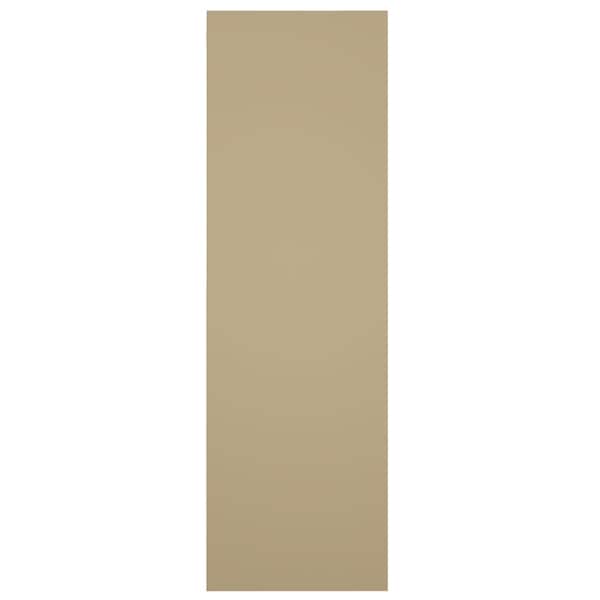Ekena Millwork True Fit PVC Single X-Board Farmhouse Fixed Mount Shutters, Natural Twine, 18W x 72H, PR - TFP001FH18X072NT