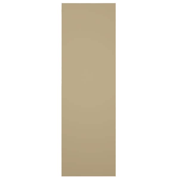 Ekena Millwork True Fit PVC Two Equal Flat Panel Shutters, Natural Twine, 12W x 78H, PR - TFP101FPF12X078NT