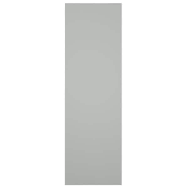 Ekena Millwork True Fit PVC Shaker Fixed Mount Shutters, Hailstorm Gray, 12W x 35H, PR - TFP001SK12X035ST