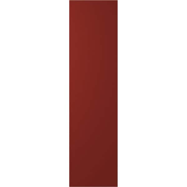Ekena Millwork Americraft 4-Board Exterior Wood 2 Equal Panel Framed Board-n-Batten Shutters, ARW101BF414X54MRH, PR - ARW101BF414X54MRH