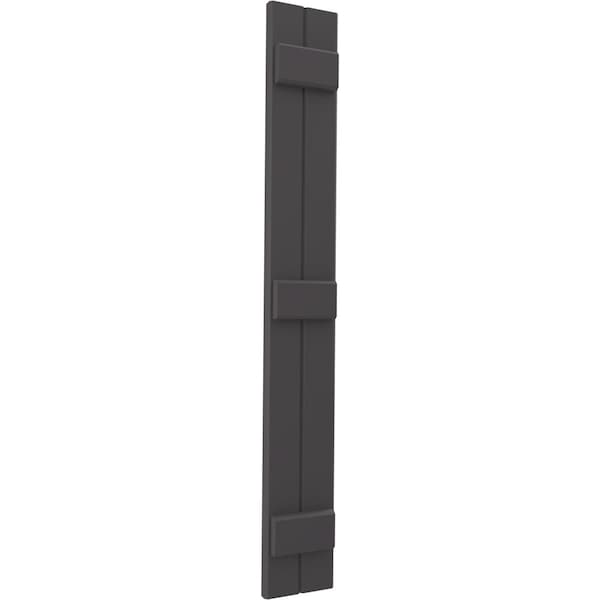 Ekena Millwork Americraft 2-Board (3 Batten) Exterior Real Wood Joined Board-n-Batten Shutters, ARW401BB207X60SMH, PR - ARW401BB207X60SMH