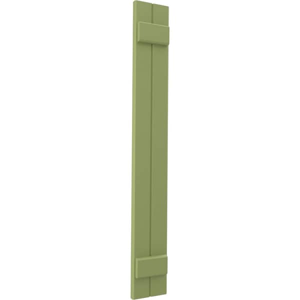 Ekena Millwork Americraft 2-Board (2 Batten) Exterior Real Wood Joined Board-n-Batten Shutters, ARW101BB207X47MGH, PR - ARW101BB207X47MGH