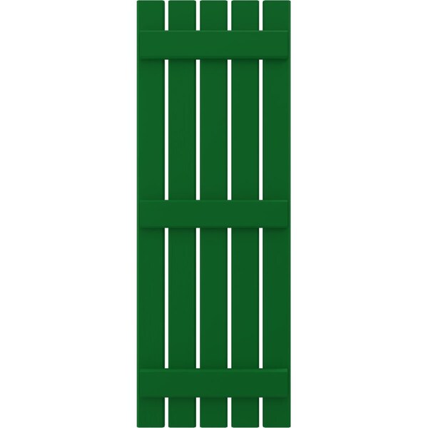 Ekena Millwork Americraft 5-Board (3 Batten) Exterior Real Wood Spaced Board-n-Batten Shutters, ARW401SB519X50HGH, PR - ARW401SB519X50HGH