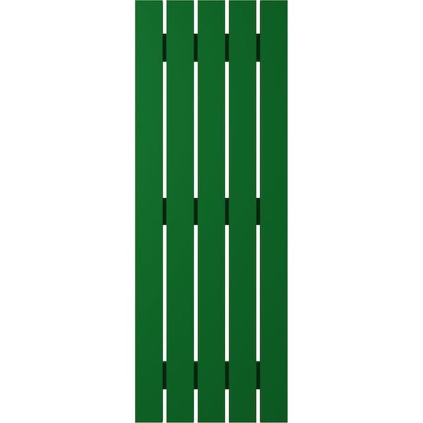 Ekena Millwork Americraft 5-Board (3 Batten) Exterior Real Wood Spaced Board-n-Batten Shutters, ARW401SB519X50HGH, PR - ARW401SB519X50HGH