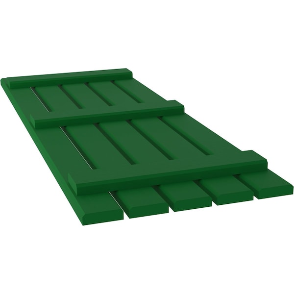 Ekena Millwork Americraft 5-Board (3 Batten) Exterior Real Wood Spaced Board-n-Batten Shutters, ARW401SB519X50HGH, PR - ARW401SB519X50HGH