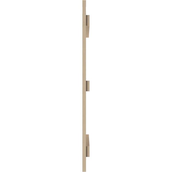 Ekena Millwork Rustic Three Board Joined Board-n-Batten Smooth Faux Wood Shutters, 16 1/2W x 72H, PR - SHUBJS16X72SMPR