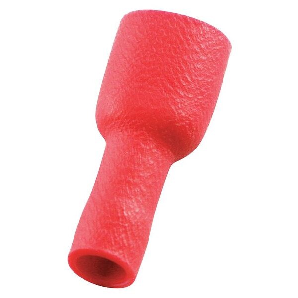 Power First Female Disconnect, Rojo, 22-16AWG, Paquete de 100 - 24C878