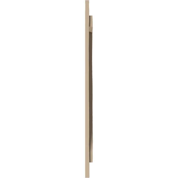 Ekena Millwork Rustic Two Board Joined Board-n-Batten Rough Sawn Faux Wood Shutters w/Z-Board, 11W x 76H, PR - SHUBJZ11X76RSPR