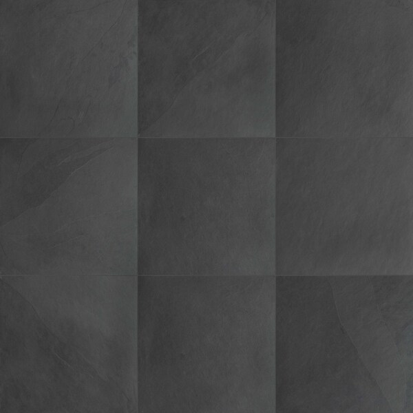 Msi Montauk Black SAMPLE Honed Slate Floor And Wall Tile - ZOR-NS-0014-SAM