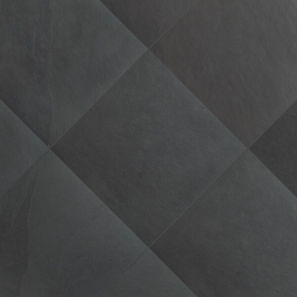 Msi Montauk Black SAMPLE Honed Slate Floor And Wall Tile - ZOR-NS-0014-SAM