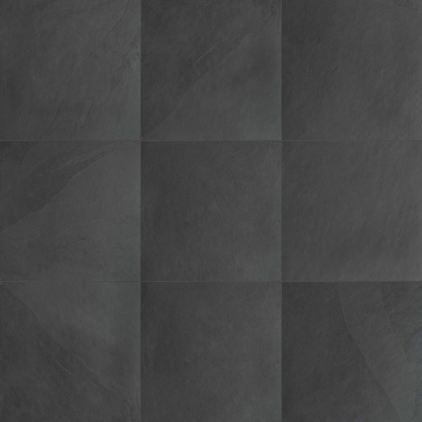 Msi Montauk Black SAMPLE Honed Slate Floor And Wall Tile - ZOR-NS-0083-SAM