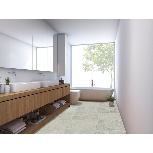Msi Fantasy Gray Pencil Molding SAMPLE Polished Marble Wall Tile - ZOR-MD-0513-SAM
