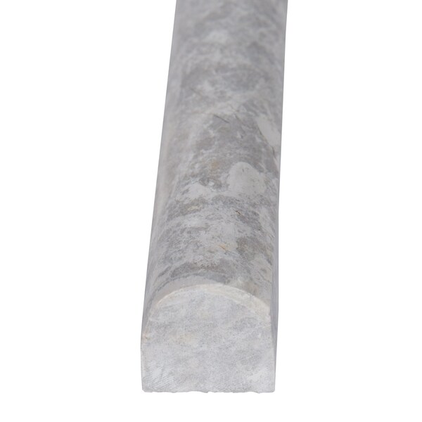 Msi Fantasy Gray Pencil Molding SAMPLE Polished Marble Wall Tile - ZOR-MD-0513-SAM