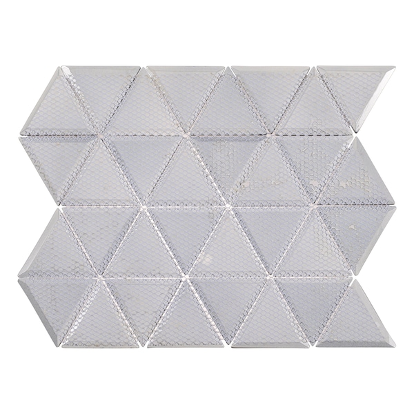 Andova Tiles ANDOVA TILES BLEUM 3" x 3" Beveled Glass Novelty Mosaic Tile - ANDBLE282