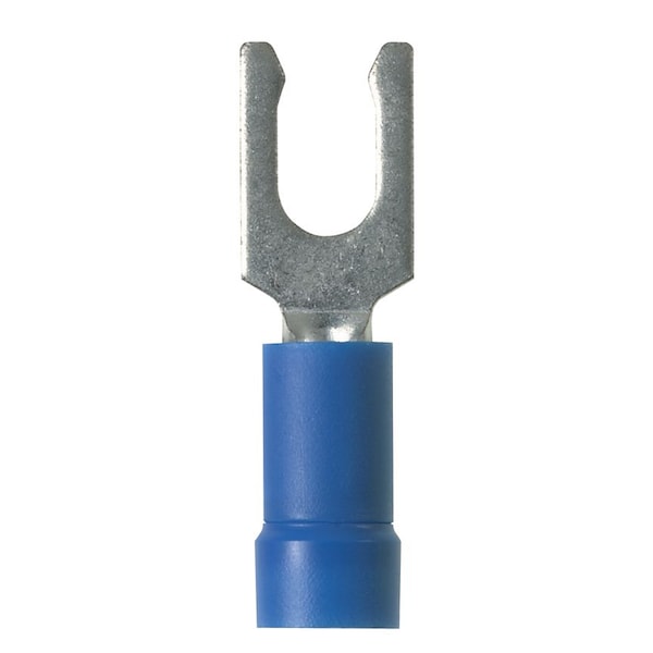 Panduit Terminal de Horquilla, Bloqueo, Vinil, Aislante, 16, Paquete con 25 - EV14-10LFB-Q