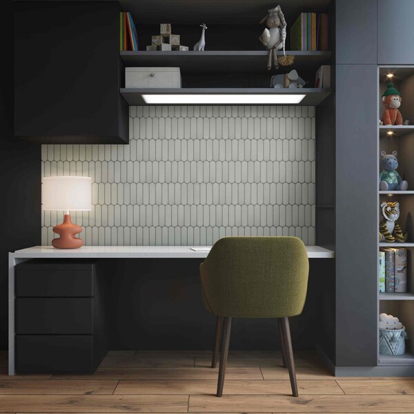 Daltile Artefino Element 1-1/2 in. x 6 in. Capsule Mosaic 10.00 SQFT Per Carton, 10PK - AR3511/26CAPMMT