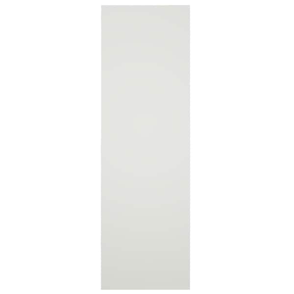 Ekena Millwork True Fit PVC Horizontal Slat Framed Modern Style Fixed Mount Shutters, Unfinished, 18W x 73H, PR - TFP001HF18X073UN
