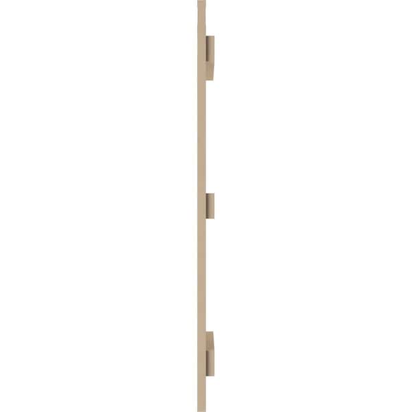 Ekena Millwork Rustic Two Board Spaced Board-n-Batten Smooth Faux Wood Shutters, 11 1/2W x 58H, PR - SHUBSS11X58SMPR