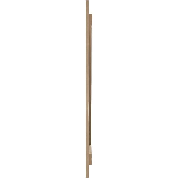 Ekena Millwork Rustic Two Board Joined Board-n-Batten Riverwood Faux Wood Shutters w/Z-Board, 11W x 62H, PR - SHUBJZ11X62RWPR