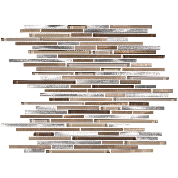 Andova Tiles SAMPLE-Klein- Glint Metal Mosaic Wall Tile - SAM-ANDKLE986