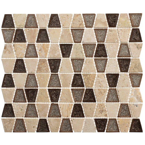 Andova Tiles SAMPLE Exploration Egypt 1 x 1 Grid Mosaic Wall  Floor Tile - SAM-ANDEXPE351