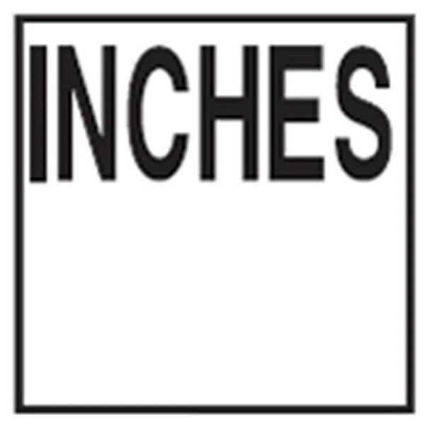 Inlays 6 in. No Skid Ceramic Tile - Inch - C621537